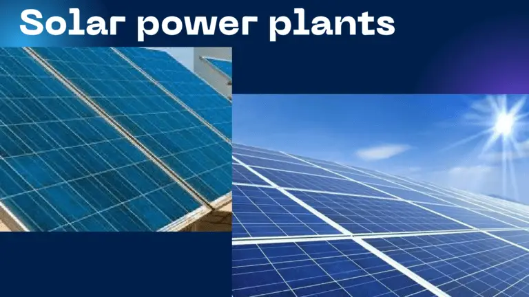 solar power plants